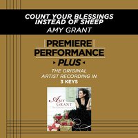 Count Your Blessings Instead Of Sheep (Key-D-Premiere Performance Plus w/o Background Vocals) - Amy Grant